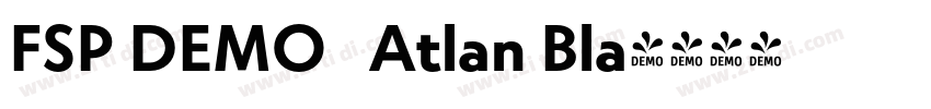 FSP DEMO   Atlan Bla字体转换